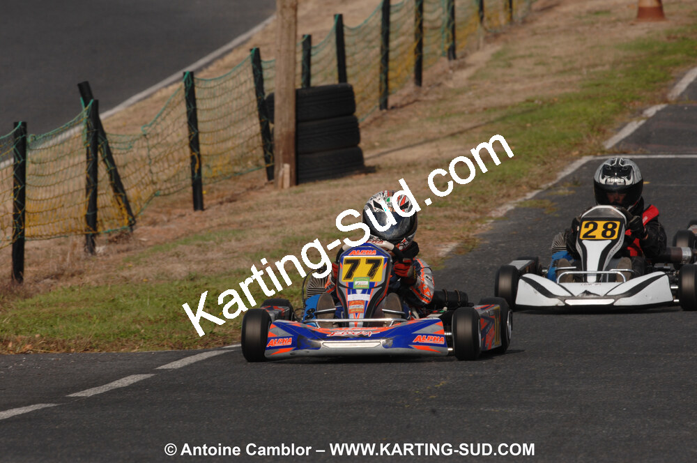 03/10/2010 : 4ème manche du Championnat du Sud 2010 à Belmont sur Rance (photos Antoine Camblor) 2010 — karting