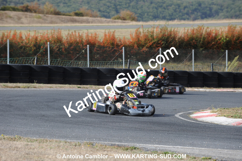 03/10/2010 : 4ème manche du Championnat du Sud 2010 à Belmont sur Rance (photos Antoine Camblor) 2010 — karting