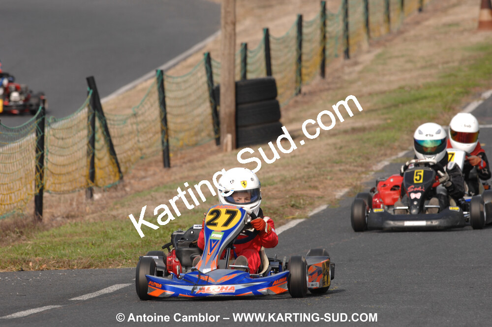 03/10/2010 : 4ème manche du Championnat du Sud 2010 à Belmont sur Rance (photos Antoine Camblor) 2010 — karting