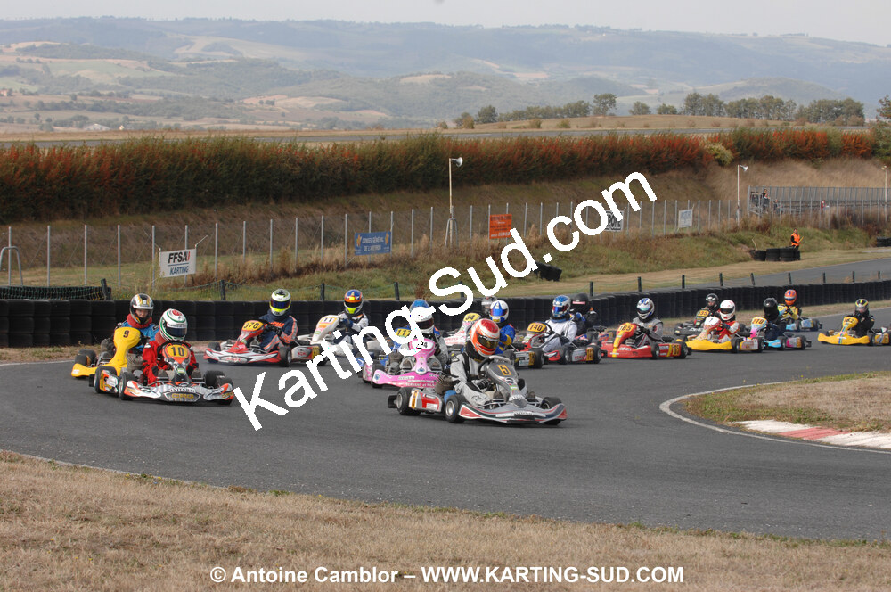 03/10/2010 : 4ème manche du Championnat du Sud 2010 à Belmont sur Rance (photos Antoine Camblor) 2010 — karting