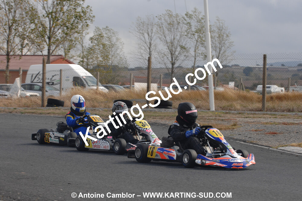 03/10/2010 : 4ème manche du Championnat du Sud 2010 à Belmont sur Rance (photos Antoine Camblor) 2010 — karting