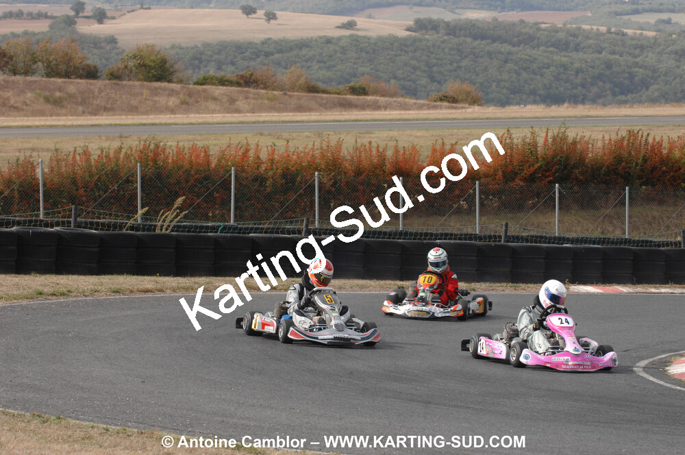 03/10/2010 : 4ème manche du Championnat du Sud 2010 à Belmont sur Rance (photos Antoine Camblor) 2010 — karting