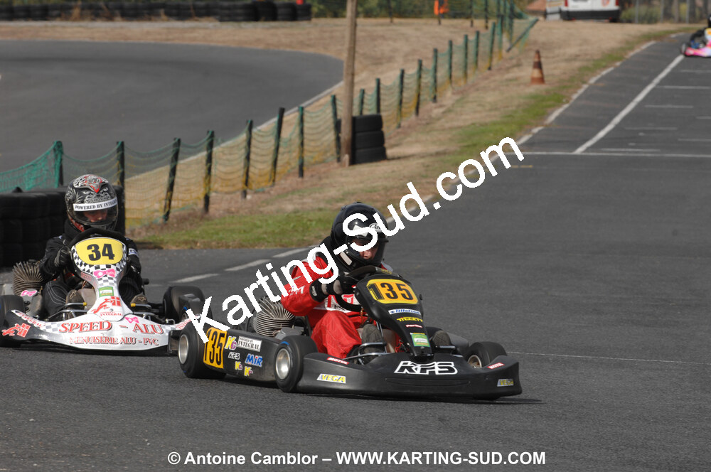 03/10/2010 : 4ème manche du Championnat du Sud 2010 à Belmont sur Rance (photos Antoine Camblor) 2010 — karting