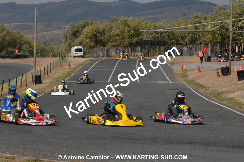 03/10/2010 : 4ème manche du Championnat du Sud 2010 à Belmont sur Rance (photos Antoine Camblor) 2010 — karting
