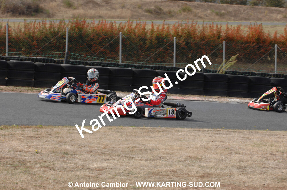 03/10/2010 : 4ème manche du Championnat du Sud 2010 à Belmont sur Rance (photos Antoine Camblor) 2010 — karting