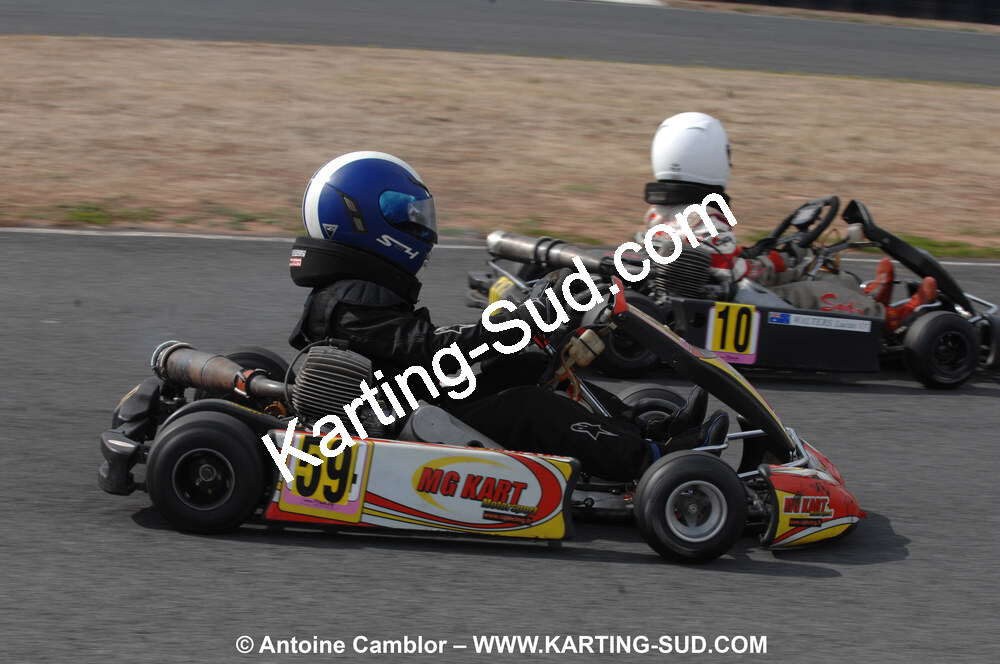 03/10/2010 : 4ème manche du Championnat du Sud 2010 à Belmont sur Rance (photos Antoine Camblor) 2010 — karting