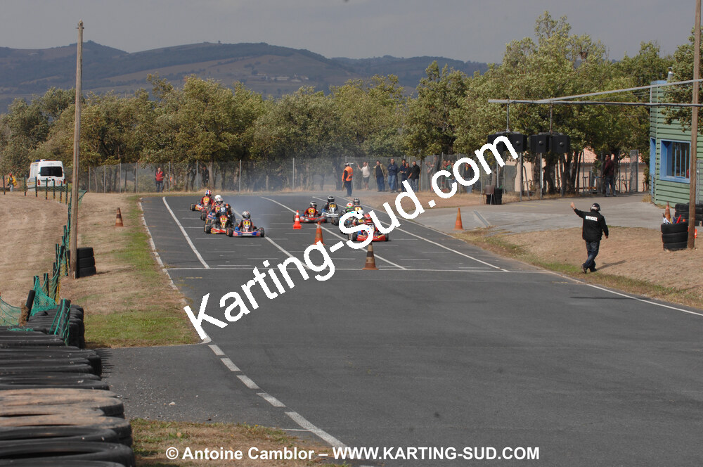 03/10/2010 : 4ème manche du Championnat du Sud 2010 à Belmont sur Rance (photos Antoine Camblor) 2010 — karting