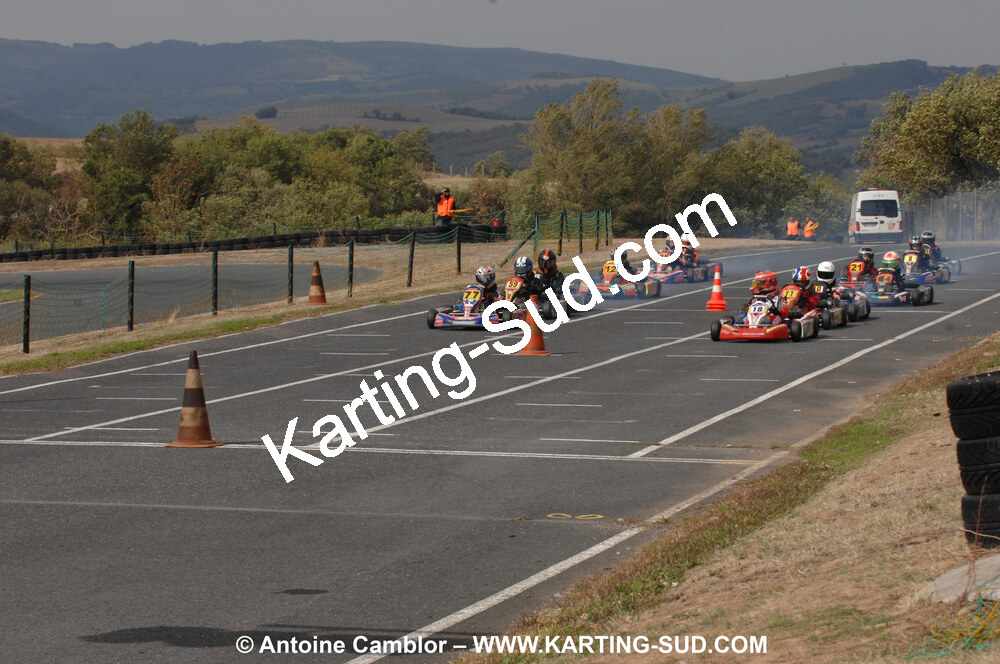 03/10/2010 : 4ème manche du Championnat du Sud 2010 à Belmont sur Rance (photos Antoine Camblor) 2010 — karting