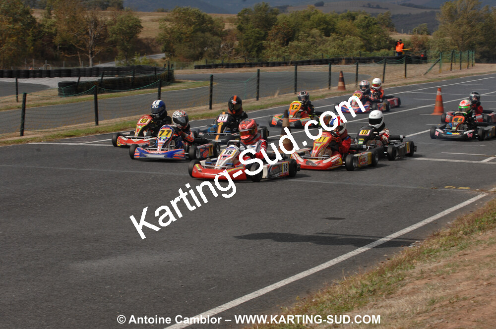 03/10/2010 : 4ème manche du Championnat du Sud 2010 à Belmont sur Rance (photos Antoine Camblor) 2010 — karting