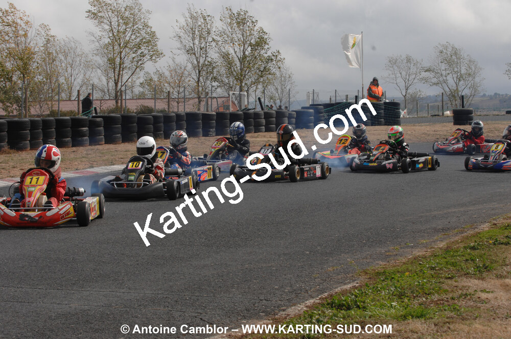 03/10/2010 : 4ème manche du Championnat du Sud 2010 à Belmont sur Rance (photos Antoine Camblor) 2010 — karting