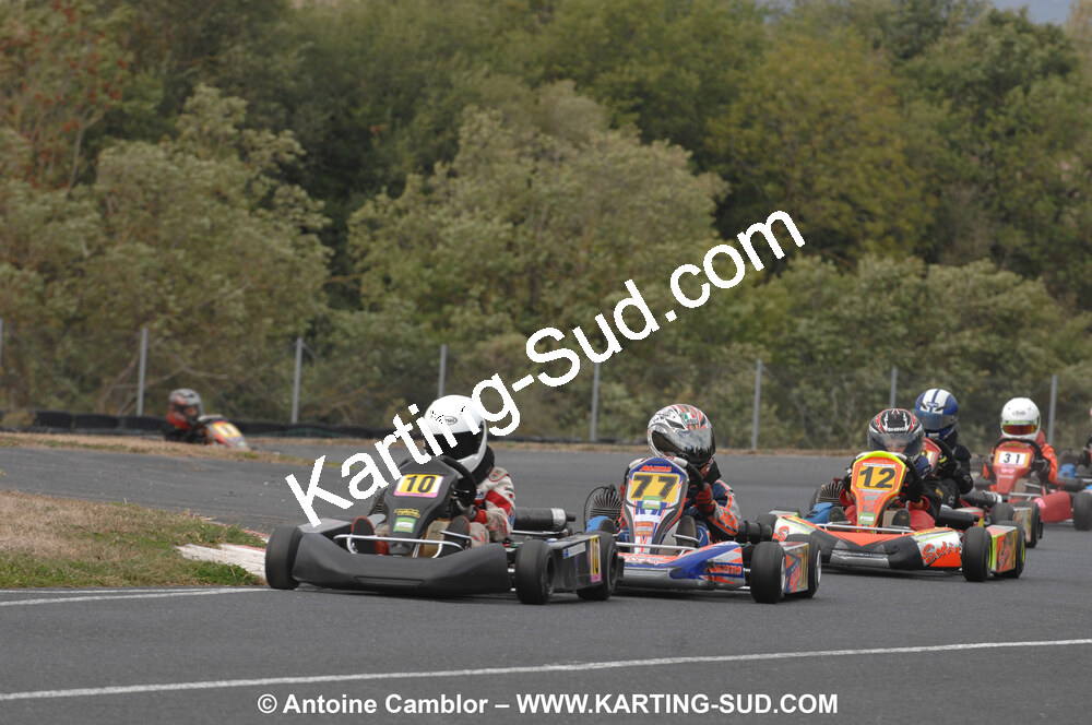03/10/2010 : 4ème manche du Championnat du Sud 2010 à Belmont sur Rance (photos Antoine Camblor) 2010 — karting