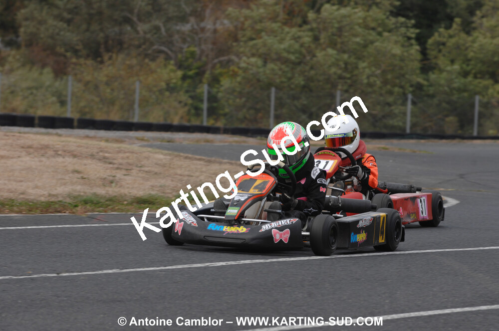 03/10/2010 : 4ème manche du Championnat du Sud 2010 à Belmont sur Rance (photos Antoine Camblor) 2010 — karting