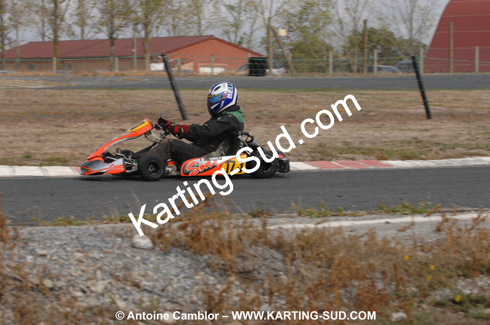 03/10/2010 : 4ème manche du Championnat du Sud 2010 à Belmont sur Rance (photos Antoine Camblor) 2010 — karting