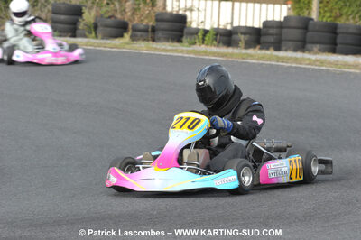 03/10/2010 : 4ème manche du Championnat du Sud 2010 à Belmont sur Rance (photos Patrick Lascombes) 2010 — karting