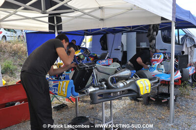 03/10/2010 : 4ème manche du Championnat du Sud 2010 à Belmont sur Rance (photos Patrick Lascombes) 2010 — karting
