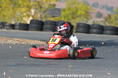 03/10/2010 : 4ème manche du Championnat du Sud 2010 à Belmont sur Rance (photos Patrick Lascombes) 2010 — karting