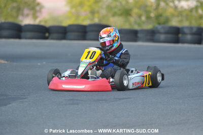 03/10/2010 : 4ème manche du Championnat du Sud 2010 à Belmont sur Rance (photos Patrick Lascombes) 2010 — karting