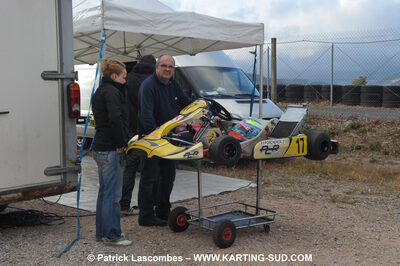 03/10/2010 : 4ème manche du Championnat du Sud 2010 à Belmont sur Rance (photos Patrick Lascombes) 2010 — karting