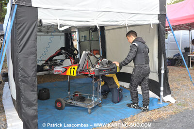 03/10/2010 : 4ème manche du Championnat du Sud 2010 à Belmont sur Rance (photos Patrick Lascombes) 2010 — karting