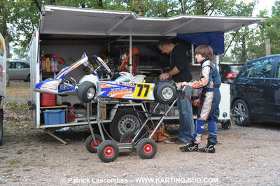 03/10/2010 : 4ème manche du Championnat du Sud 2010 à Belmont sur Rance (photos Patrick Lascombes) 2010 — karting