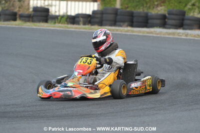 03/10/2010 : 4ème manche du Championnat du Sud 2010 à Belmont sur Rance (photos Patrick Lascombes) 2010 — karting