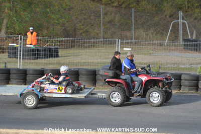 03/10/2010 : 4ème manche du Championnat du Sud 2010 à Belmont sur Rance (photos Patrick Lascombes) 2010 — karting