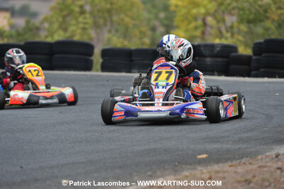 03/10/2010 : 4ème manche du Championnat du Sud 2010 à Belmont sur Rance (photos Patrick Lascombes) 2010 — karting