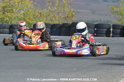 03/10/2010 : 4ème manche du Championnat du Sud 2010 à Belmont sur Rance (photos Patrick Lascombes) 2010 — karting