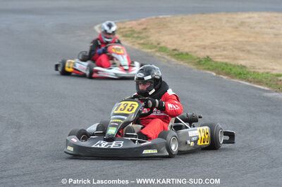 03/10/2010 : 4ème manche du Championnat du Sud 2010 à Belmont sur Rance (photos Patrick Lascombes) 2010 — karting