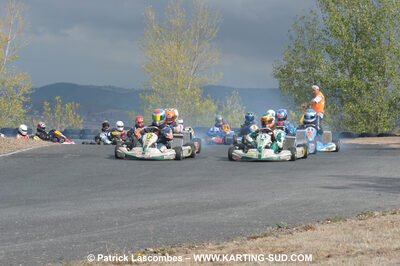 03/10/2010 : 4ème manche du Championnat du Sud 2010 à Belmont sur Rance (photos Patrick Lascombes) 2010 — karting