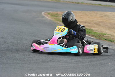 03/10/2010 : 4ème manche du Championnat du Sud 2010 à Belmont sur Rance (photos Patrick Lascombes) 2010 — karting