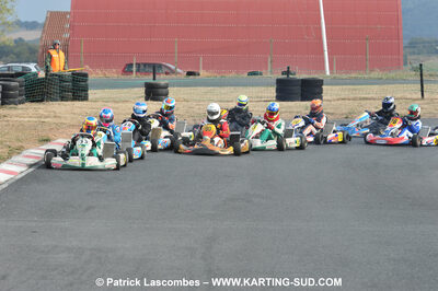03/10/2010 : 4ème manche du Championnat du Sud 2010 à Belmont sur Rance (photos Patrick Lascombes) 2010 — karting