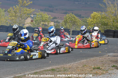 03/10/2010 : 4ème manche du Championnat du Sud 2010 à Belmont sur Rance (photos Patrick Lascombes) 2010 — karting