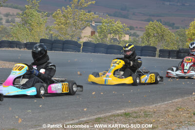 03/10/2010 : 4ème manche du Championnat du Sud 2010 à Belmont sur Rance (photos Patrick Lascombes) 2010 — karting