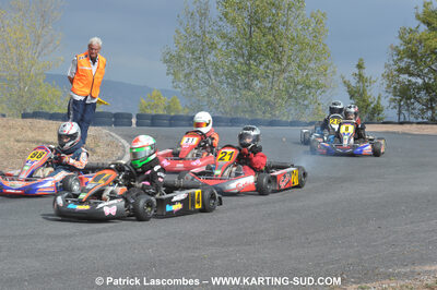 03/10/2010 : 4ème manche du Championnat du Sud 2010 à Belmont sur Rance (photos Patrick Lascombes) 2010 — karting