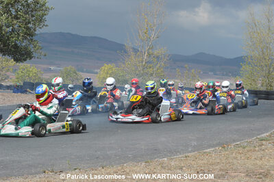03/10/2010 : 4ème manche du Championnat du Sud 2010 à Belmont sur Rance (photos Patrick Lascombes) 2010 — karting
