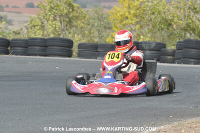 03/10/2010 : 4ème manche du Championnat du Sud 2010 à Belmont sur Rance (photos Patrick Lascombes) 2010 — karting