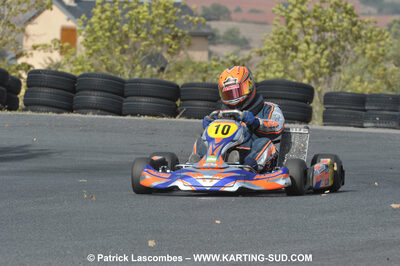 03/10/2010 : 4ème manche du Championnat du Sud 2010 à Belmont sur Rance (photos Patrick Lascombes) 2010 — karting
