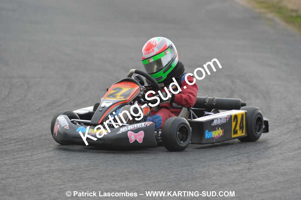 03/10/2010 : 4ème manche du Championnat du Sud 2010 à Belmont sur Rance (photos Patrick Lascombes) 2010 — karting
