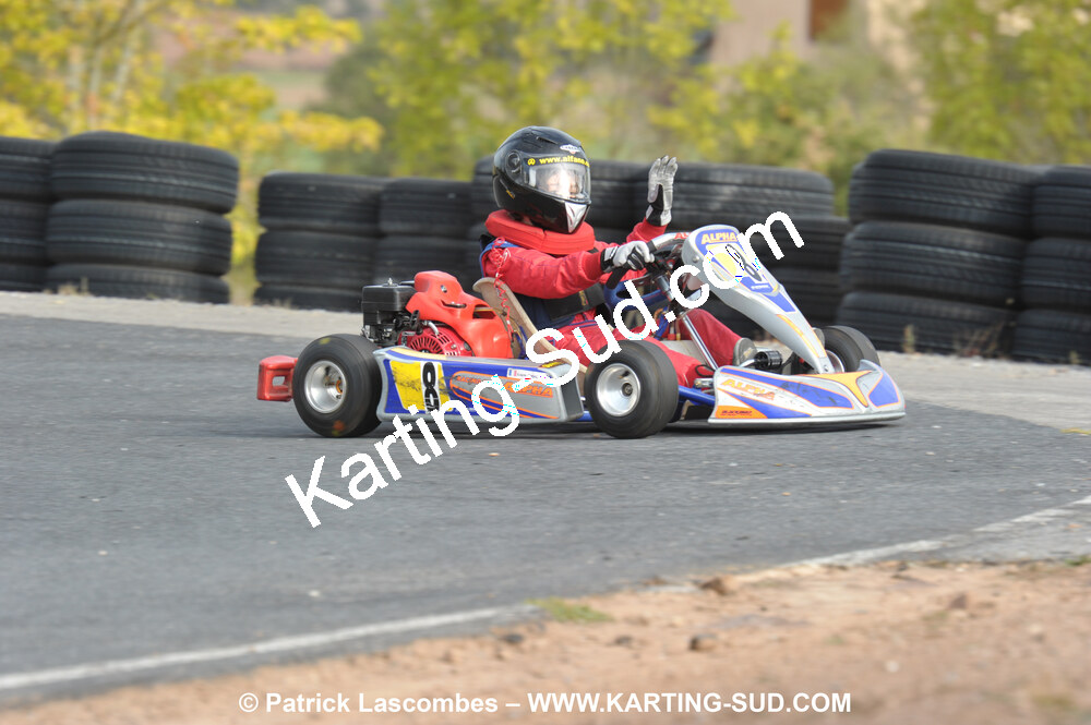 03/10/2010 : 4ème manche du Championnat du Sud 2010 à Belmont sur Rance (photos Patrick Lascombes) 2010 — karting