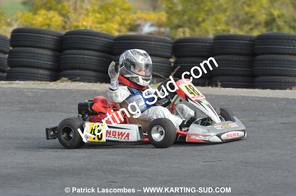 03/10/2010 : 4ème manche du Championnat du Sud 2010 à Belmont sur Rance (photos Patrick Lascombes) 2010 — karting