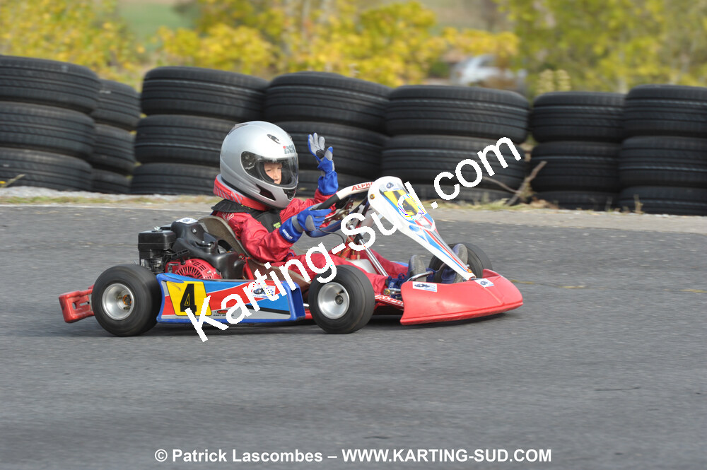 03/10/2010 : 4ème manche du Championnat du Sud 2010 à Belmont sur Rance (photos Patrick Lascombes) 2010 — karting
