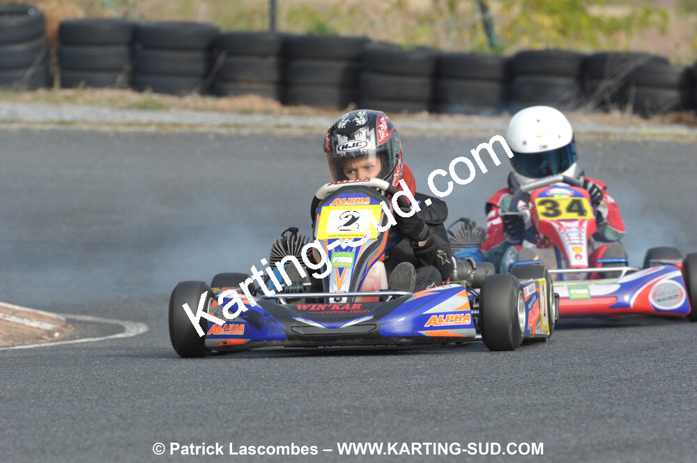 03/10/2010 : 4ème manche du Championnat du Sud 2010 à Belmont sur Rance (photos Patrick Lascombes) 2010 — karting