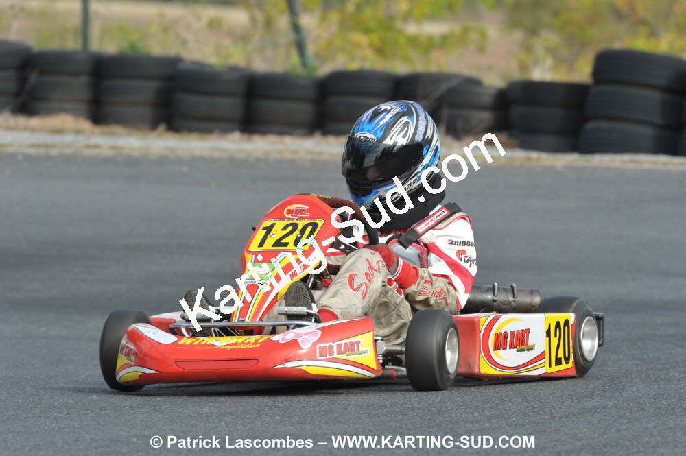 03/10/2010 : 4ème manche du Championnat du Sud 2010 à Belmont sur Rance (photos Patrick Lascombes) 2010 — karting