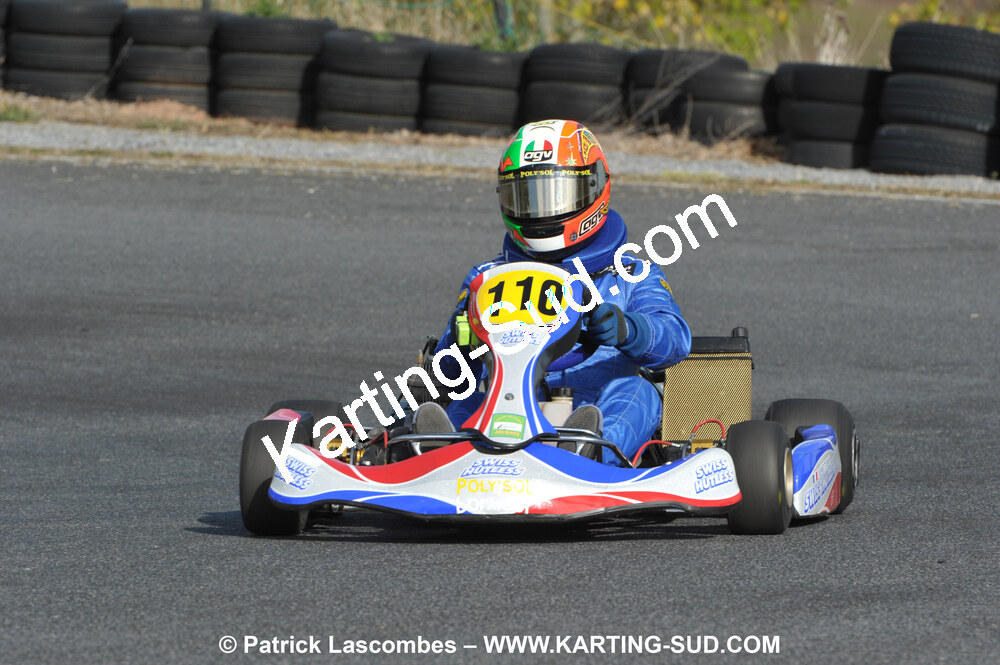 03/10/2010 : 4ème manche du Championnat du Sud 2010 à Belmont sur Rance (photos Patrick Lascombes) 2010 — karting
