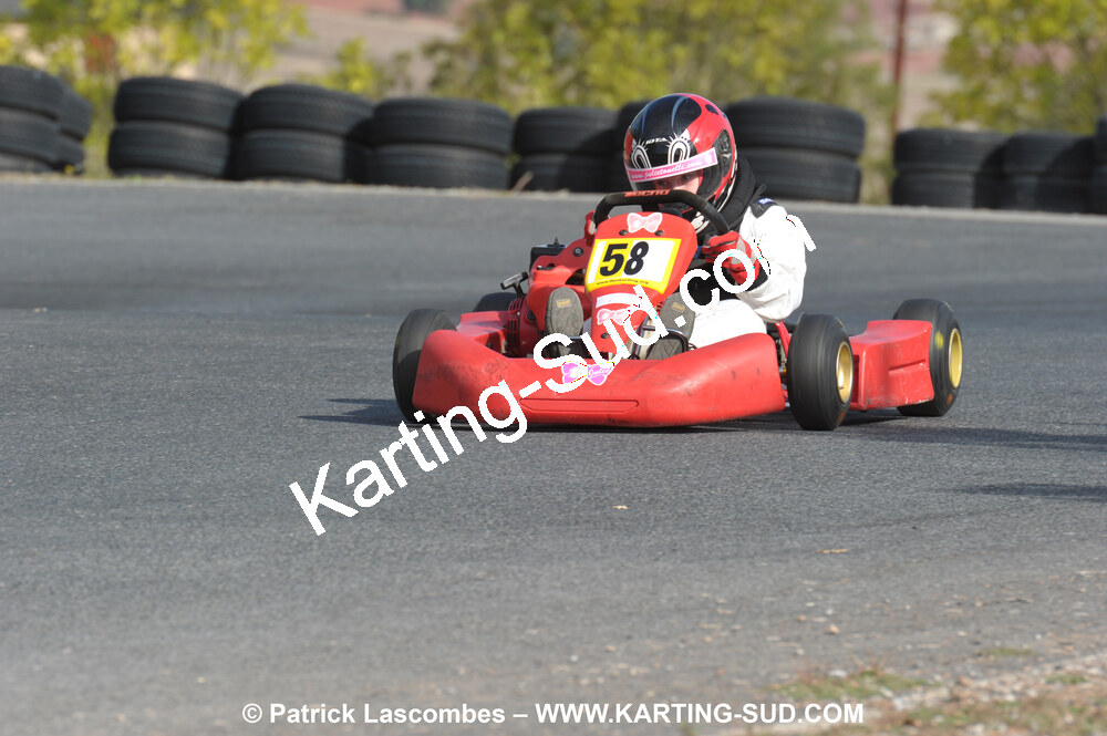 03/10/2010 : 4ème manche du Championnat du Sud 2010 à Belmont sur Rance (photos Patrick Lascombes) 2010 — karting