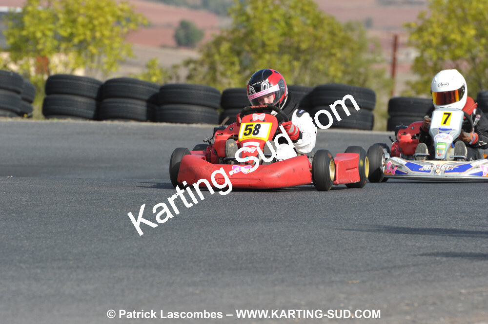 03/10/2010 : 4ème manche du Championnat du Sud 2010 à Belmont sur Rance (photos Patrick Lascombes) 2010 — karting