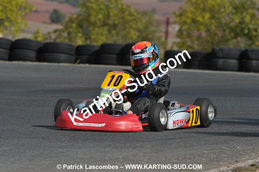 03/10/2010 : 4ème manche du Championnat du Sud 2010 à Belmont sur Rance (photos Patrick Lascombes) 2010 — karting