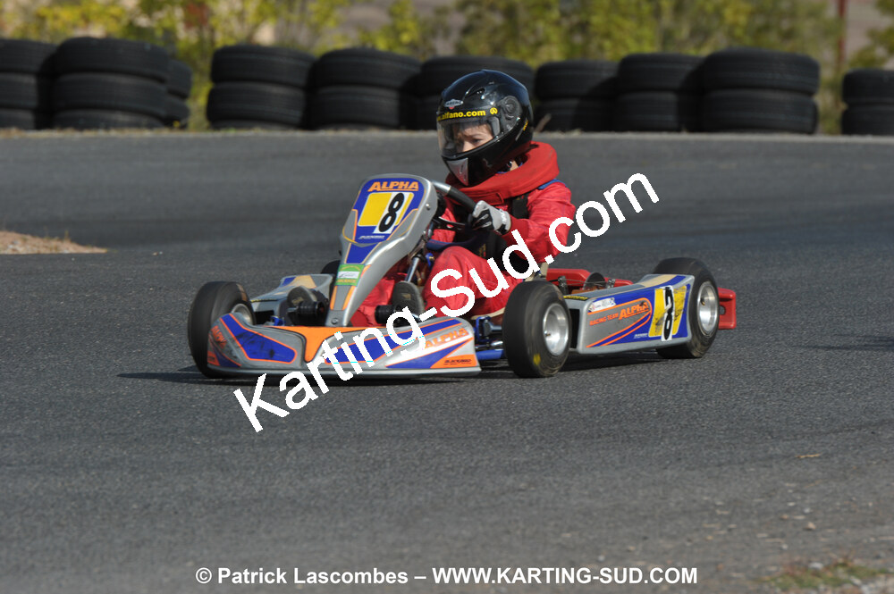 03/10/2010 : 4ème manche du Championnat du Sud 2010 à Belmont sur Rance (photos Patrick Lascombes) 2010 — karting