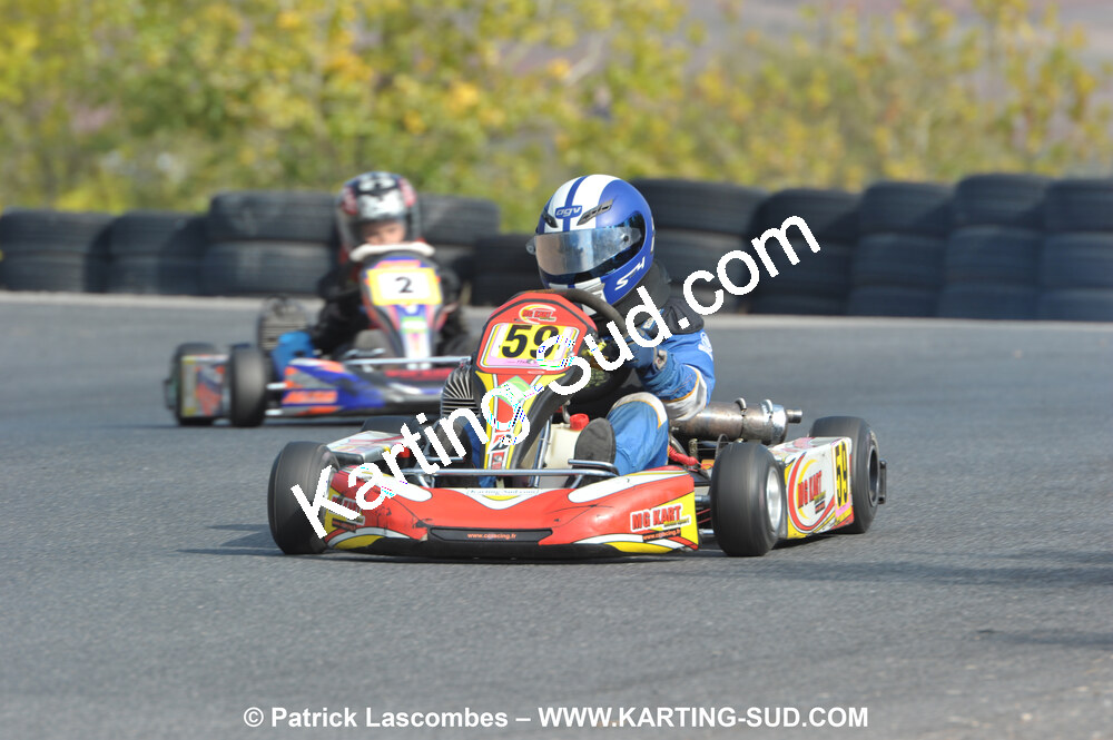 03/10/2010 : 4ème manche du Championnat du Sud 2010 à Belmont sur Rance (photos Patrick Lascombes) 2010 — karting
